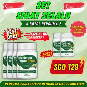 4+2 Botol  TRIPLE PLUS